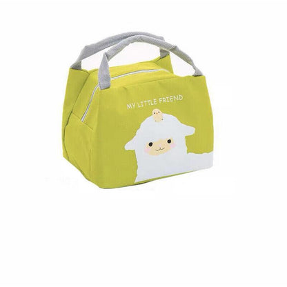 Portable Insulated Thermal Lunch Box Carry Tote Picnic Case Storage Bag 21x17x15cm - B04 (21x17x15cm)