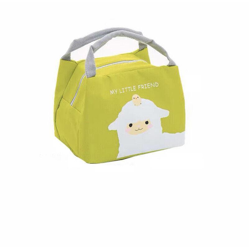 Portable Insulated Thermal Lunch Box Carry Tote Picnic Case Storage Bag 21x17x15cm - C06 (21x17x15cm)