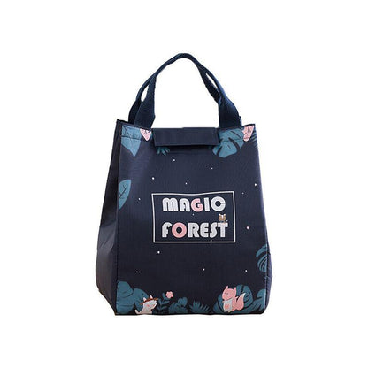 Portable Insulated Thermal Lunch Box Carry Tote Picnic Case Storage Bag 18x24x15cm - E04 (18x24x15cm)