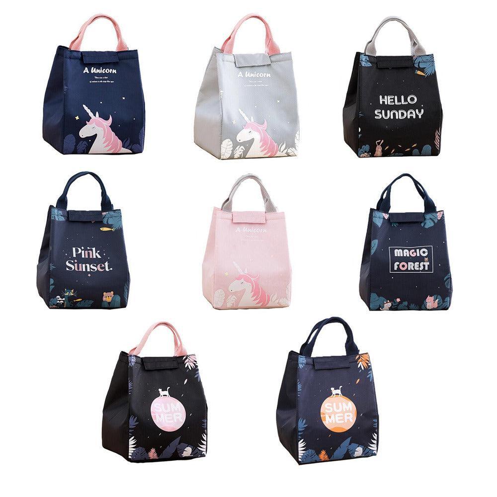 Portable Insulated Thermal Lunch Box Carry Tote Picnic Case Storage Bag 18x24x15cm - E05 (18x24x15cm)