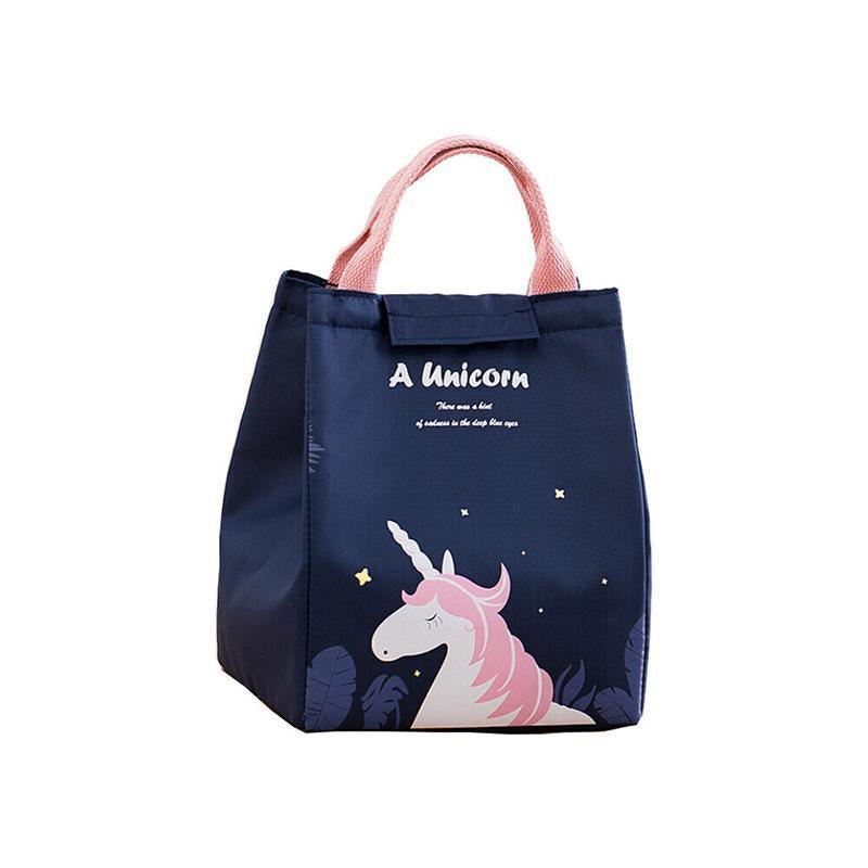 Portable Insulated Thermal Lunch Box Carry Tote Picnic Case Storage Bag 18x24x15cm - E05 (18x24x15cm)