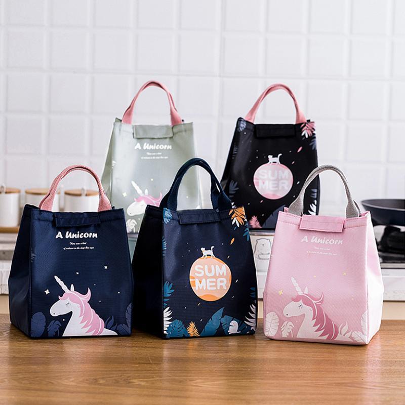 Portable Insulated Thermal Lunch Box Carry Tote Picnic Case Storage Bag 18x24x15cm - E06 (18x24x15cm)