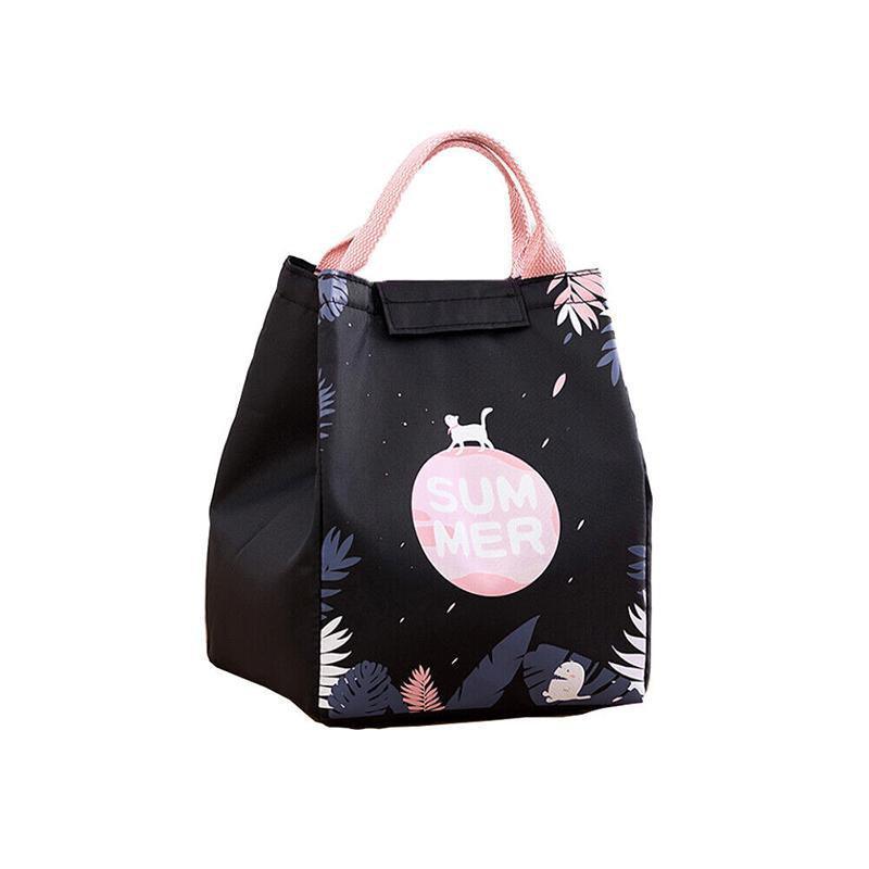 Portable Insulated Thermal Lunch Box Carry Tote Picnic Case Storage Bag 18x24x15cm - E06 (18x24x15cm)