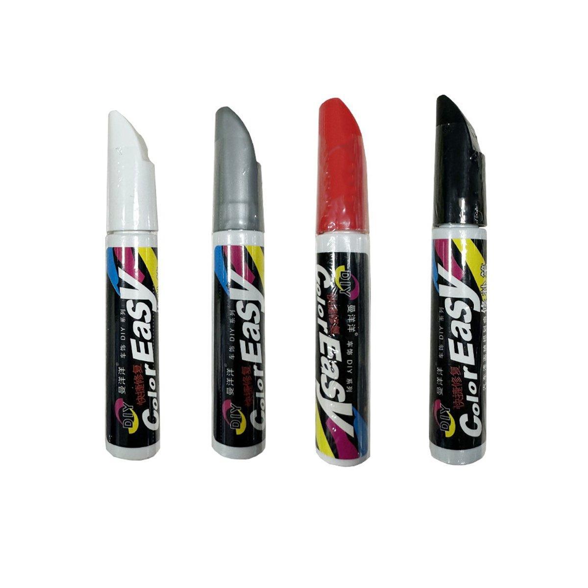 Car Scratch Repair Paint Pen Automotive Touch Up Spray for Quick Paint Fixing - Silver