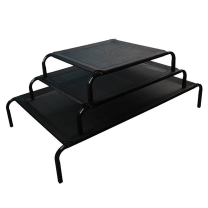 Heavy Duty Pet Raised Bed Elevated Trampoline Hammock Cat Dog Raised Deluxe - M