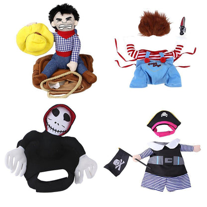 Halloween Dog Costume Pet Accessories Funny Dress Up for Small Medium Dogs - Hat Model-M