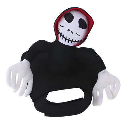 Halloween Dog Costume Pet Accessories Funny Dress Up for Small Medium Dogs - Little Devil Riding-S