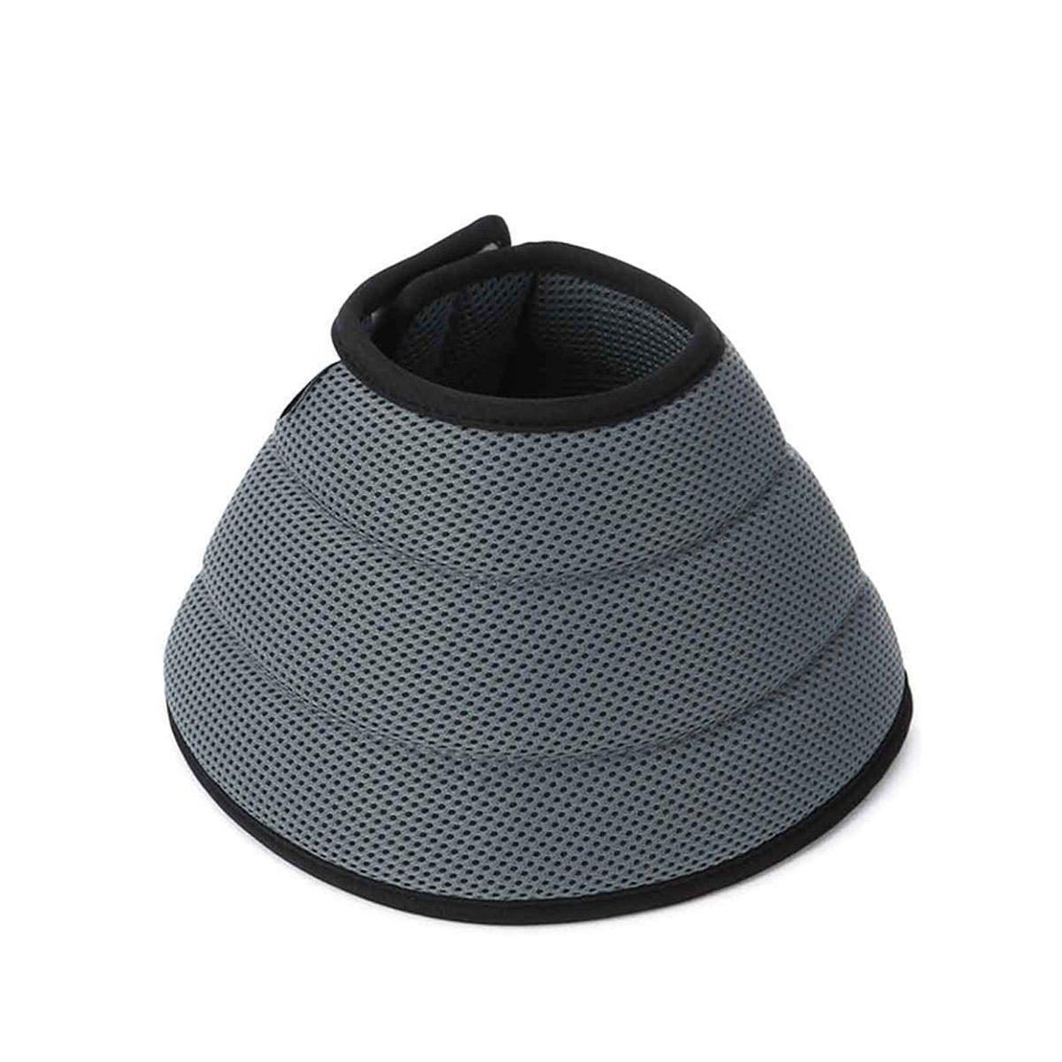 Elizabethan Collar Anti Licking Biting Pet Collar for Cats and Dogs Recovery Use - Rose Red-Size2