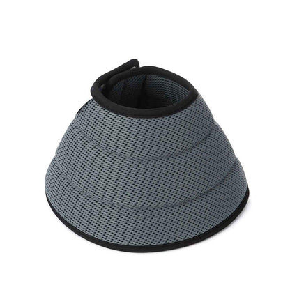 Elizabethan Collar Anti Licking Biting Pet Collar for Cats and Dogs Recovery Use - Rose Red-Size2