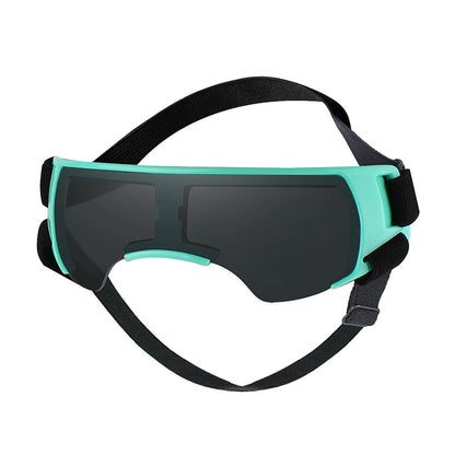 Pet Dog Sunglasses Goggles UV Eye Shield for Small Dogs Outdoor Travel Sunshade - Blue