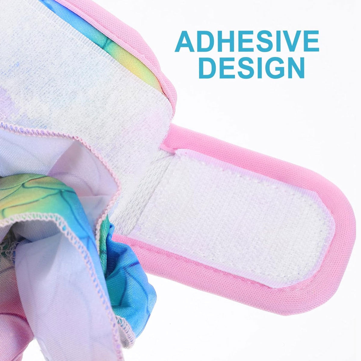 Pet Dog Diapers Female Pants Soft Breathable Underwear Reusable Sanitary Briefs - Denim Print - XL