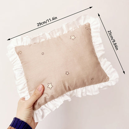 Lace Cat Pillow Soft Pet Cushion for Sleeping Comfortable Kitty Bed Cushion - White Tree