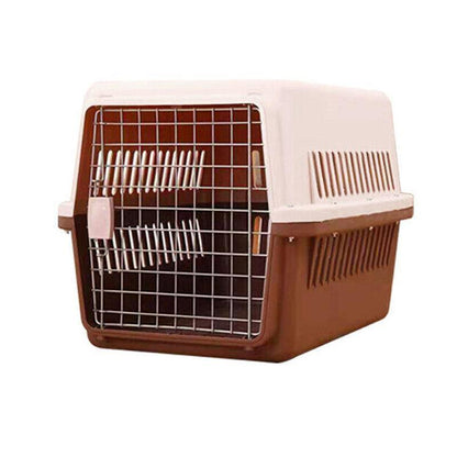 M Size Dog Cat Rabbit Portable Tote Crate Pet Carrier Kennel Travel Airline Carry Bag - Blue