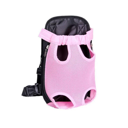 M Size Pet Carrier Dog Cat Puppy Front Back Backpack Shoulder Carry Sling Pouch Bag - Black