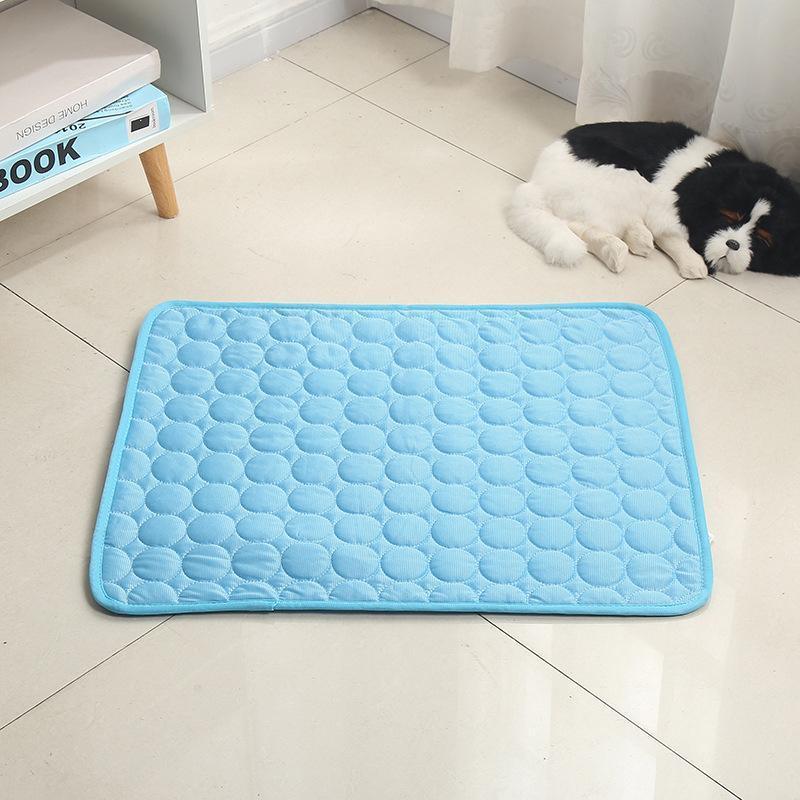 Pet Cool Gel Mat Dog Cat Bed Non-Toxic Breathable Summer Pad 5 Sizes Dog Pad AU - L(70*55cm)
