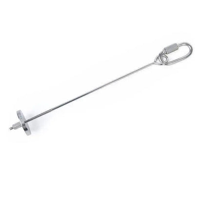 Stainless Steel Bird Parrot Cage Skewer Food Spear Fruit Holder Toy Up To 23Cm - L