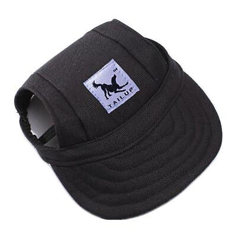 Dog Baseball Cap Outdoor Pet Sun Hat Summer Canvas Visor Puppy XL - Denim Blue