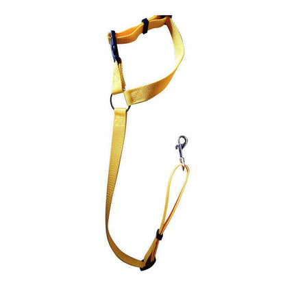 Adjustable Pet Dog Car Clip Lead Harness Strap for Vehicle Travel Restraint Use - Pink