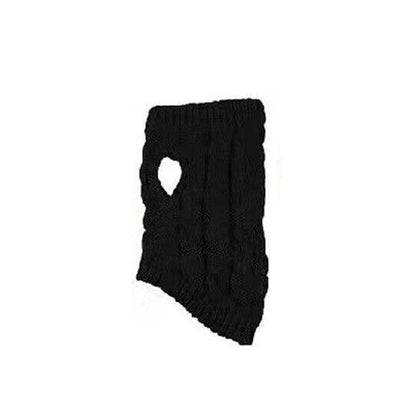 Puppy Dog Jumper Winter Warm Knitted Sweater Pet Clothes Small Dogs Coat Thermal L Size - Pink