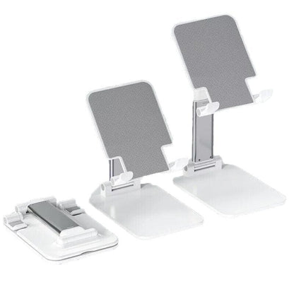 Foldable Adjustable Universal Desk Stand Holder For Mobile Phone Tablet Portable - Green