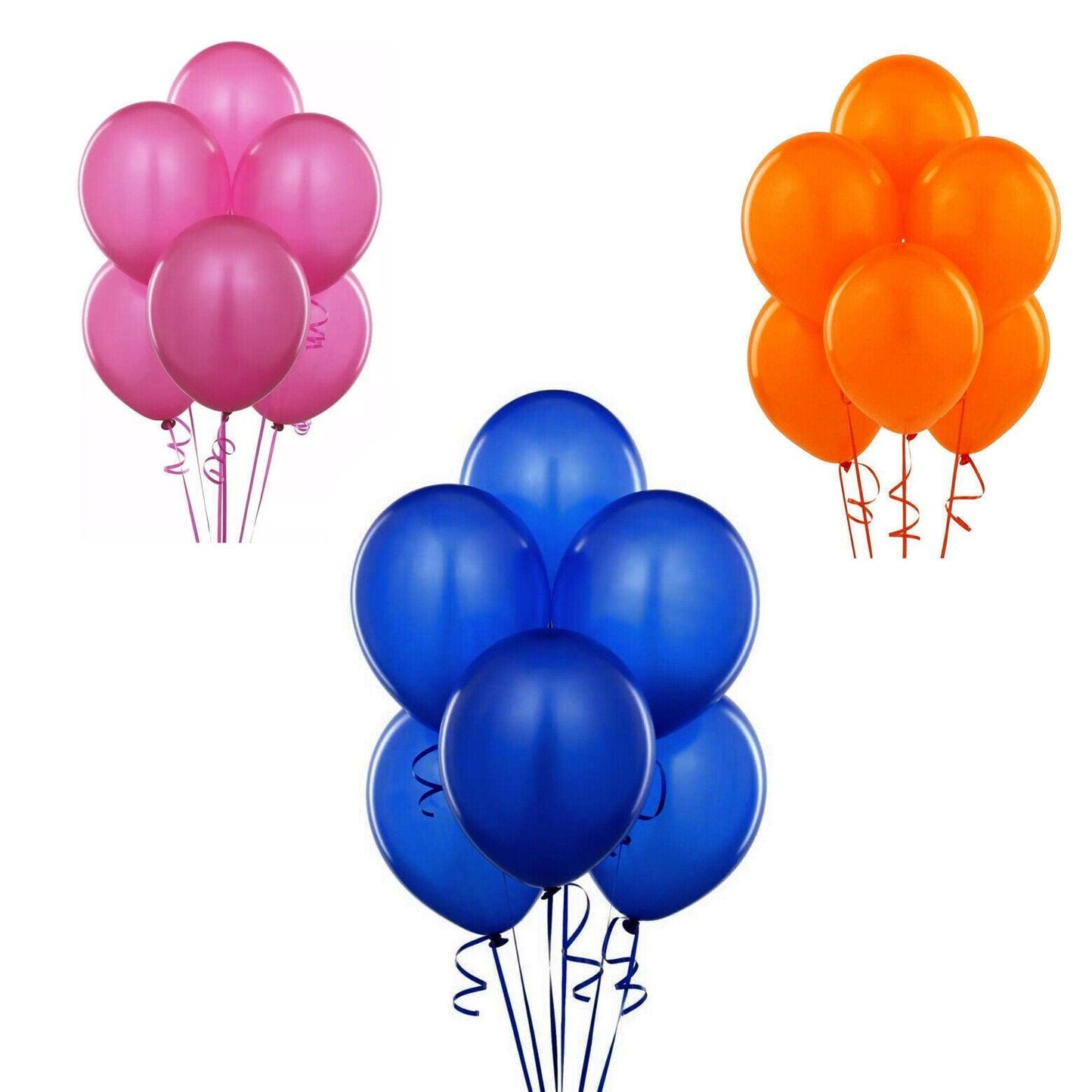 100PCS 10 Inch Latex Balloons Party Decorations Birthday Wedding Balloon Solid Colour - Coral