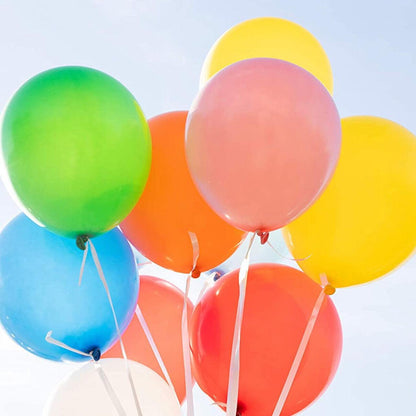 100PCS 10 Inch Latex Balloons Party Decorations Birthday Wedding Balloon Solid Colour - Light Rose
