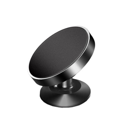 360 Degree Car Phone Holder Dashboard Mount Stand Cradle for Flat Surface - Silver
