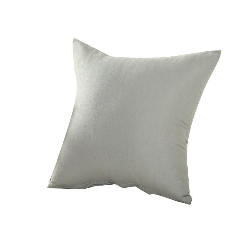 40x40cm Multicoloured Plain Solid Colour Cushion Cover Covers Decorative Pillow Case - Beige