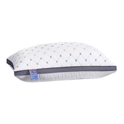 1/2PCS Hotel Style Polyester Fibre Pillow Washable High Rebound Support - 600g-2pcs
