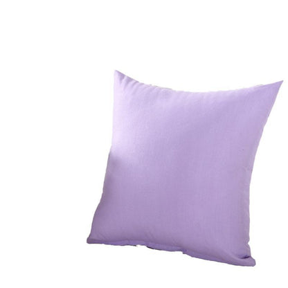 40x40cm Multicoloured Plain Solid Colour Cushion Cover Covers Decorative Pillow Case - Green