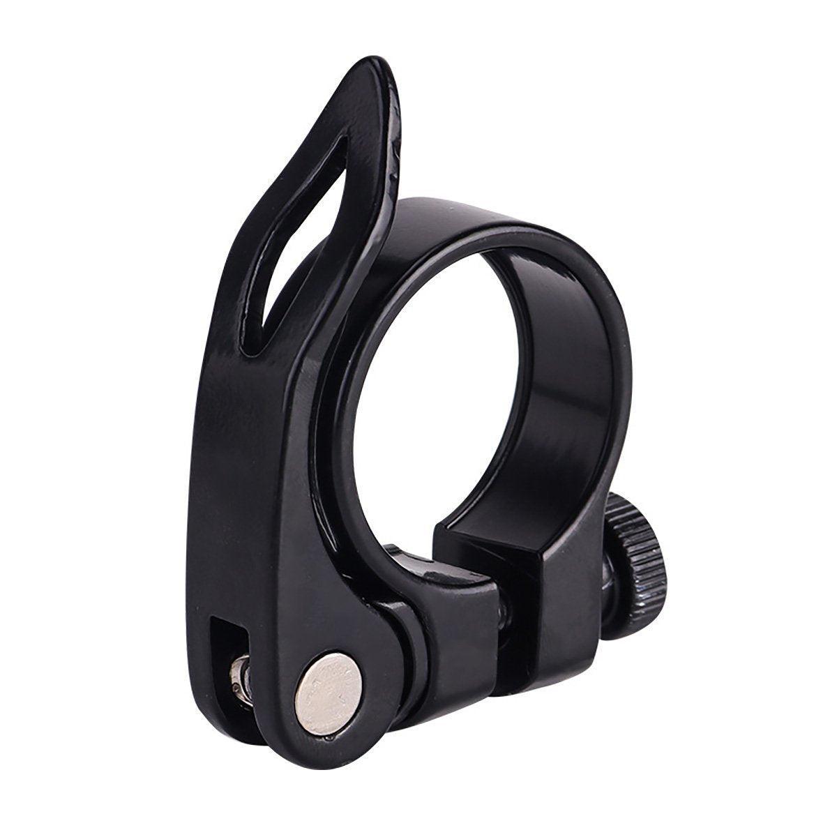 Quick Release Bicycle Seat Tube Clamp Multi Color Lever Lock Cycling Accessories - Golden-3-1