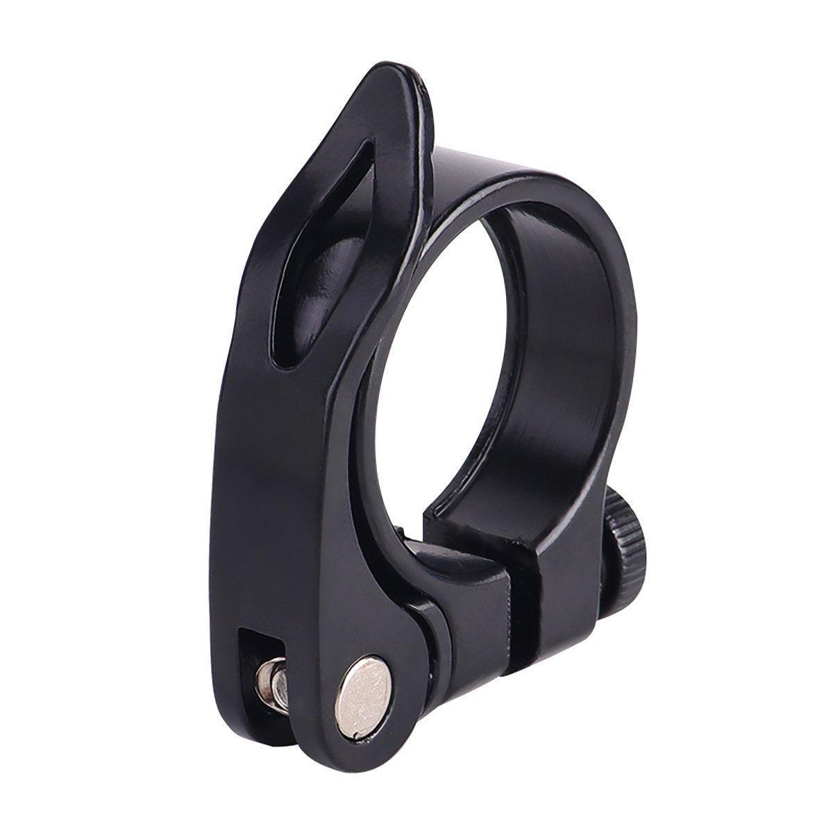 Quick Release Bicycle Seat Tube Clamp Multi Color Lever Lock Cycling Accessories - Golden-3-1