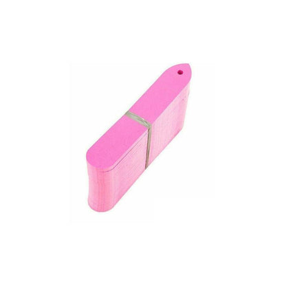 100PCS Plant Labels Flexible Pvc Plastic Garden Tag Nursey Seeding Marker Pen Bulk Sale - Pink