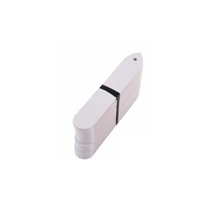 100PCS Plant Labels Flexible Pvc Plastic Garden Tag Nursey Seeding Marker Pen Bulk Sale - Yellow