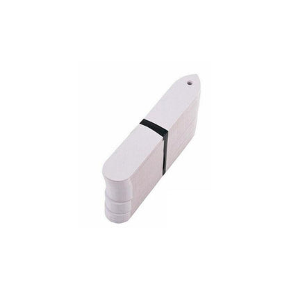 100PCS Plant Labels Flexible Pvc Plastic Garden Tag Nursey Seeding Marker Pen Bulk Sale - Yellow