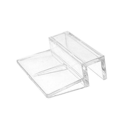 4Pcs Plastic Clips Glass Cover Support Holder Aquarium Fish Tank 6/8/10/12Mm New - 12MM