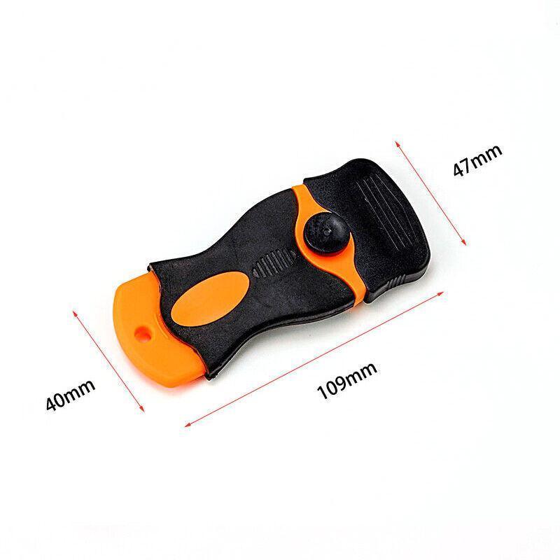 Plastic Razor Blade Scraper or Replacement Blades 10/20/30/50/100PCS Cleaning Tool - 1X Plastic Scraper