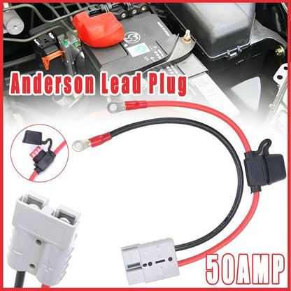 Electric Battery Connector Fuse Holder with Silicone Wire for Car and Boat Power