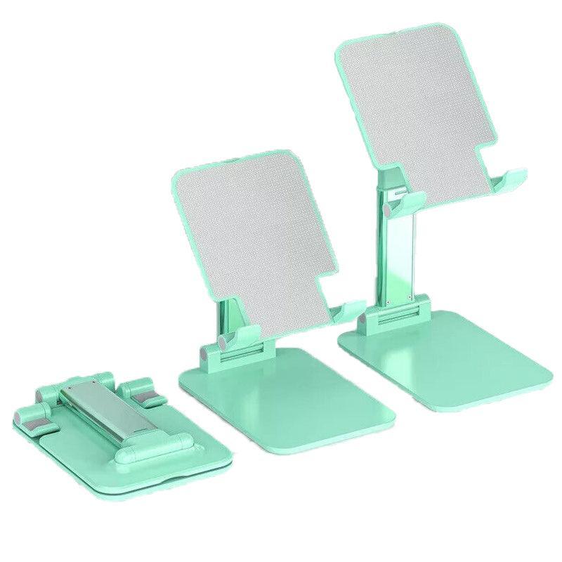 Foldable Adjustable Universal Desk Stand Holder For Mobile Phone Tablet Portable - Pink