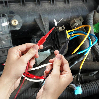 4PCS Multimeter Testing Lead Fluke Extention Back Probes Sharp Needles Micro Pins
