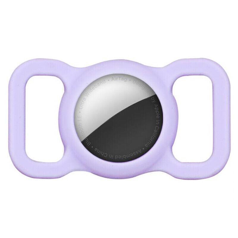 Silicone Collar Attachment Case Compatible with Tracking Device for Pets - Black