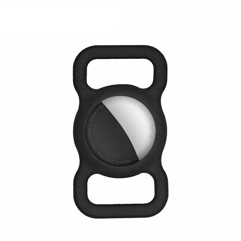 Silicone Collar Attachment Case Compatible with Tracking Device for Pets - Red