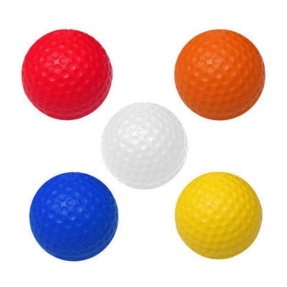 12 Pack Indoor/Outdoor Golf Practice Foam Balls - Orange