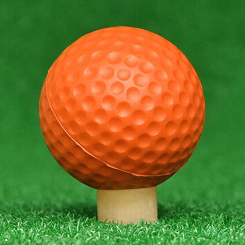 12 Pack Indoor/Outdoor Golf Practice Foam Balls - Orange