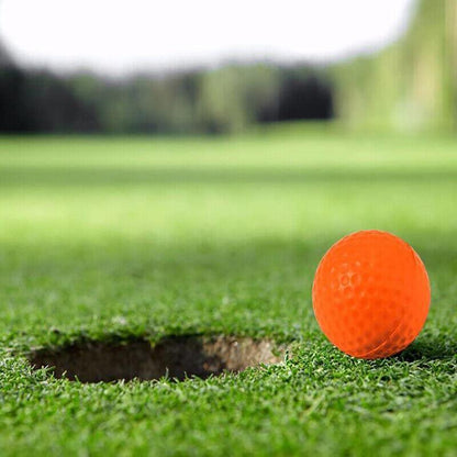 12 Pack Indoor/Outdoor Golf Practice Foam Balls - Red