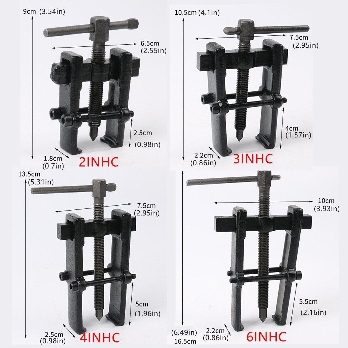 Small Wheel Bearing Puller Two Claws Dismantling Multifunctional Remover Tool - 6 inch