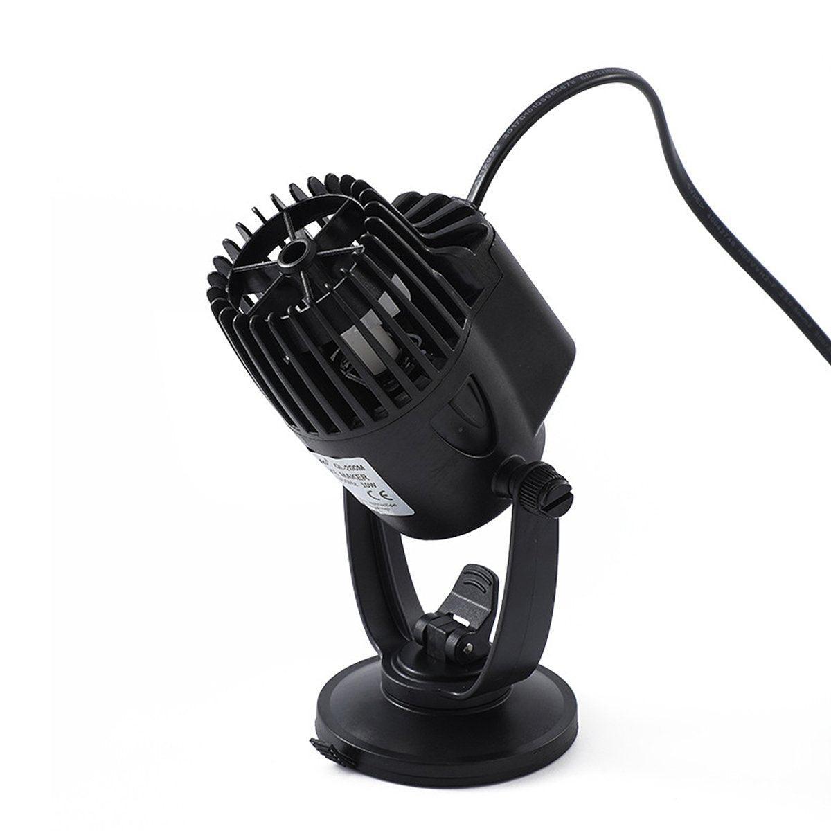 Aquarium Wave Maker Fish Tank Water Circulation Pump Powerhead with Suction Cup - 200M 10W
