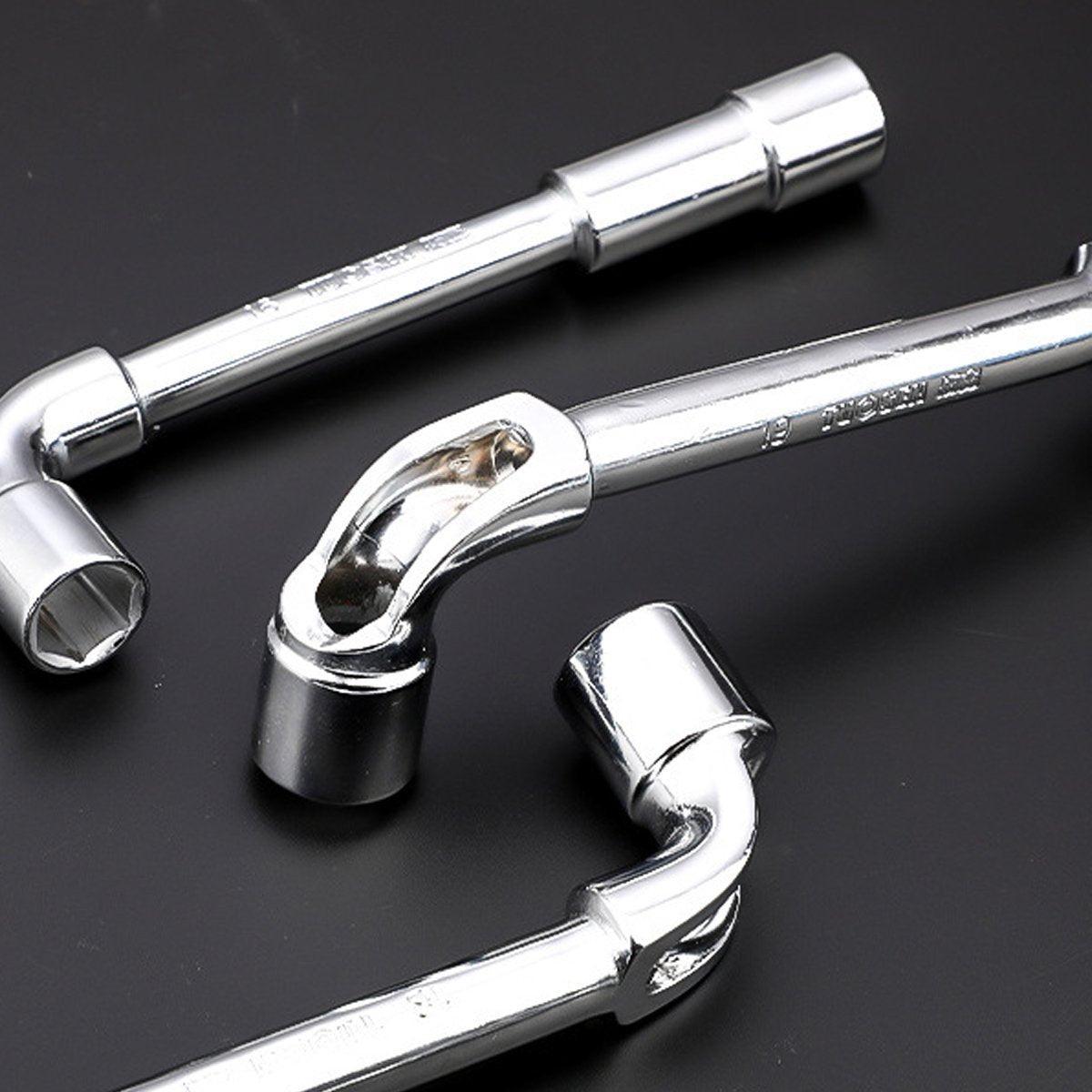 6-23mm L Shaped Socket Wrench Elbow Multi Size Hardware Repair Tool Set - 24mm
