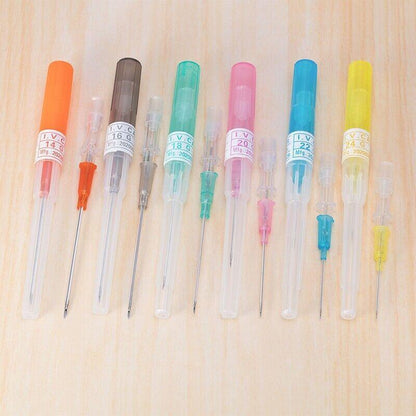 14G - 26G Catheter Cannular Tube Sterilized Body Piercing Needles 5Pcs - 1.0MM 18G