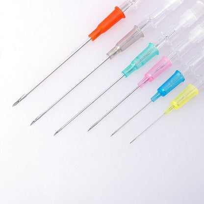 14G - 26G Catheter Cannular Tube Sterilized Body Piercing Needles 5Pcs - 0.8MM 20G